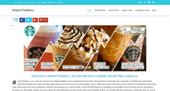 Desktop Screenshot of hackthemenu.com